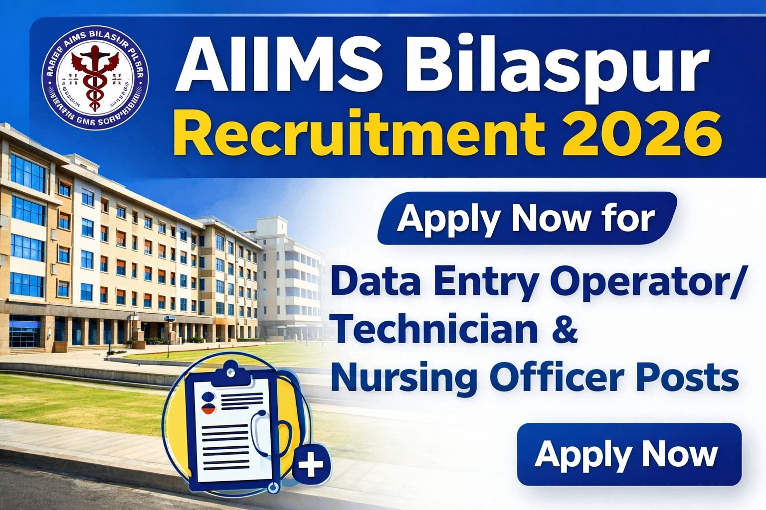 AIIMS Bilaspur Recruitment 2026