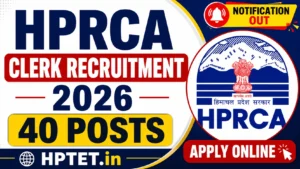 HPRCA Clerk Recruitment 2026, 40 Clerk (Job Trainee) Posts, Apply Online HPRCA Clerk Recruitment 2026, 40 Clerk (Job Trainee) Posts Announced, Apply Online